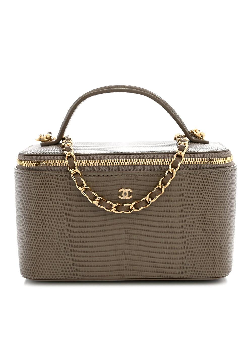 Chanel Calfskin Lizard Embossed Top #344866C49B